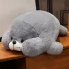 LEAN TOYS pehmeä maskotti pehmolelu iso harmaa hylje 29cm