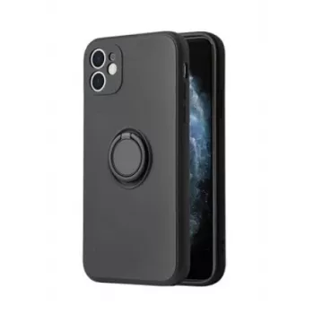 iLike Apple iPhone 13 Pro silikoninen rengaskotelo musta
