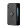 iLike Apple iPhone 13 Pro silikoninen rengaskotelo musta