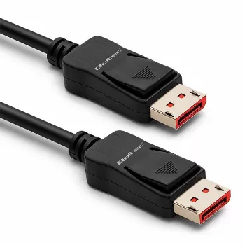 QOLTEC DisplayPort-kaapeli M/M v2.1 40G 1,5 m