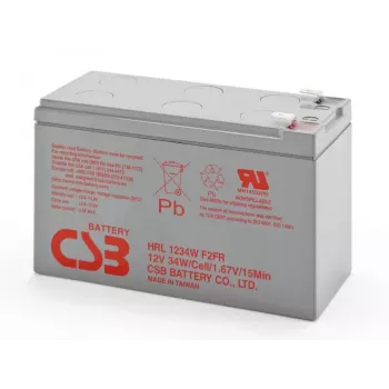 CSB HRL 1234WF2 12V 9.0Ah VRLA AGM akku