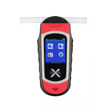 AlcoVisor Mark X+ sähkökemiallinen alkometri, punainen