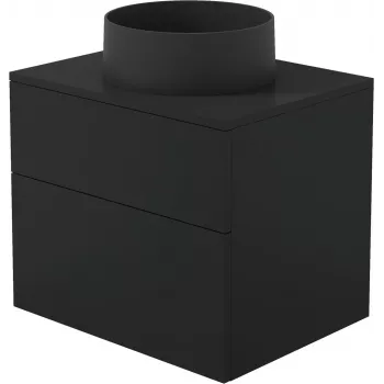 DEANTE Lofty White seinään asennettava pesuallas komposiittialtaalla 360 mm