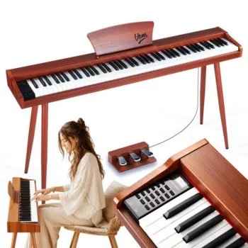 V-TONE BL-130 digitaalipiano konsoli ruskea 88 kosketinta Graded Hammer Action