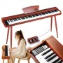 V-TONE BL-130 digitaalipiano konsoli ruskea 88 kosketinta Graded Hammer Action