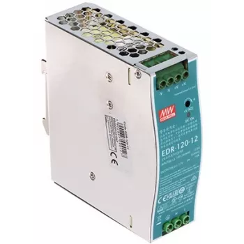 MEAN WELL EDR-120-12 DIN-kiskokiinnitteinen virtalähde 120W 12V 10A teollinen hakkurivirtalähde