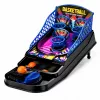 LEAN TOYS mini pöytäkoripallo arcade-peli 3 korilla ja laukaisulaitteella