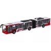 LEAN TOYS kauko-ohjattava RC City Bus punainen ja valkoinen mittakaava 1:20