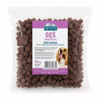 PETITTO kalsiumkuutiot hanhella koirille 500g