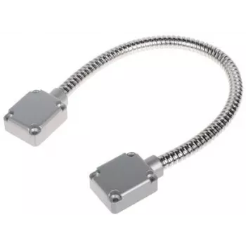 DELTA ATLO-KP-11X400 metallinen kaapelinsuojaputki, ruostumaton teräs, hopea