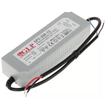 GLP hakkuriteholähde 12V/16A GPV - 192W teollinen AC-DC-teholähde