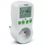 GreenBlue GB107 digitaalinen ohjelmoitava ajastinkytkin 16 ohjelmaa 230V 16A Schuko