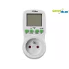 GreenBlue GB107 digitaalinen ohjelmoitava ajastinkytkin 16 ohjelmaa 230V 16A Schuko