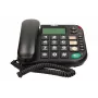 MAXCOM KXT 480 BB lankapuhelin LCD-näytöllä, musta