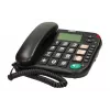 MAXCOM KXT 480 BB lankapuhelin LCD-näytöllä, musta