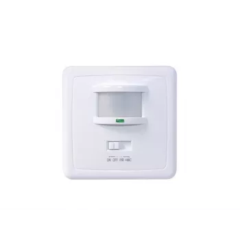 MACLEAN MCE18 PIR-liiketunnistin äänentunnistuksella, seinäasennus, 160°, 1200W, valkoinen
