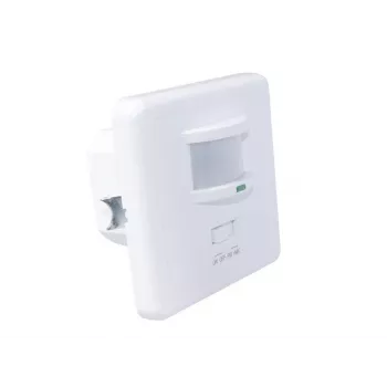 MACLEAN MCE18 PIR-liiketunnistin äänentunnistuksella, seinäasennus, 160°, 1200W, valkoinen