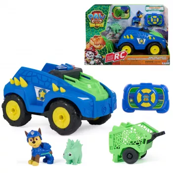 Paw Patrol: Dino-elokuva - Chase RC dino-pelastusajoneuvo Spin Masterilta