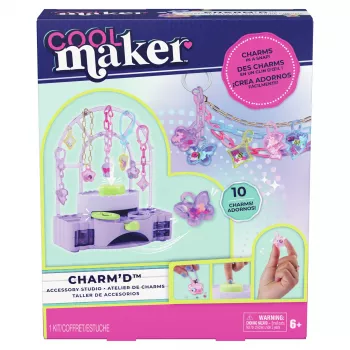 Spin Master Cool Maker Charm'd Charm Studio DIY koruntekosetti