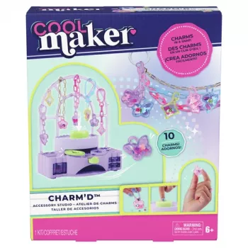 Spin Master Cool Maker Charm'd Charm Studio DIY koruntekosetti