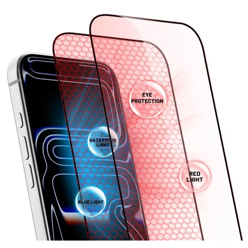 CRONG Tempered Glass OptiRed iPhone 17 Pro Max näytönsuojakalvo