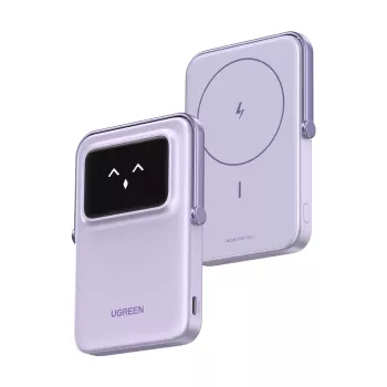 UGREEN Uno PB571 5000 mAh USB-C varavirtalähde violetti
