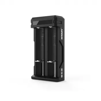 XTAR SC2 USB-C Li-Ion 18650 akkulaturi, 3,7V