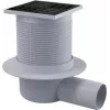 DEANTE KOS_N01C ruostumaton teräs pistekaivoritikku 150x150 mm