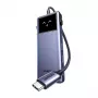 UGREEN USB-C-keskitin 7-in-1 3x USB 3.0, HDMI 4K, Gigabit Ethernet, 100W PD, Space Gray