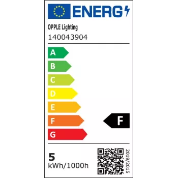 OPPLE LED E T5 valonauha 300 4,5 W S 3000K BL LED 300 mm kytkimellä
