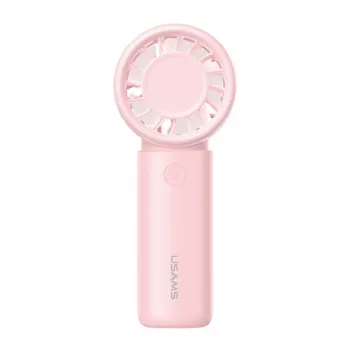 USAMS BC Series käsituuletin, pinkki, 500mAh