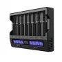 XTAR VC8S USB-C SET akkulaturi, 3,7V/1,2V