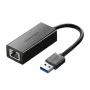 UGREEN USB 3.0 - Gigabit Ethernet -verkkosovitin CR111 musta