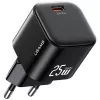 USAMS 25W GaN USB-C pikalaturi - valkoinen