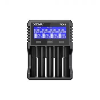 XTAR VX4 V2 KT Li-ion/LiFePO4/Ni-MH 18650 akkulaturi
