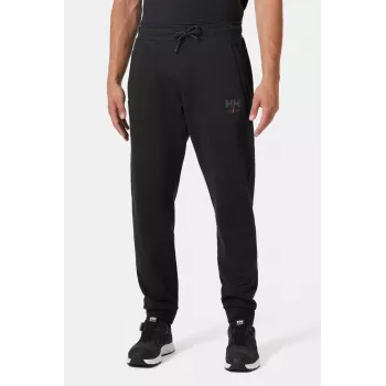 Helly Hansen Essential collegehousut musta miesten Regular Fit French Terry