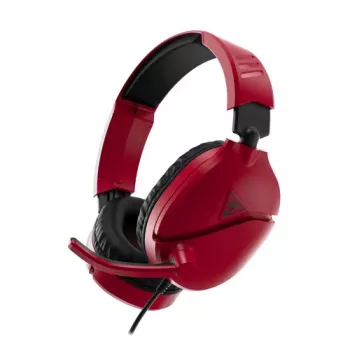 Turtle Beach RECON 70 langalliset ylikorva-pelikuulokkeet taittuvalla mikrofonilla, punainen (TBS-8055-02)