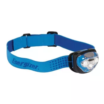 Energizer 326243 LED-otsalamppu, 200 lumenia, IPX4 roiskevesitiivis, 3 AAA-paristoa sisältyy, musta