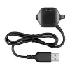Garmin Forerunner 20/25 latauspidike datakaapeli - 1m USB-A omaan pidikkeeseen, musta