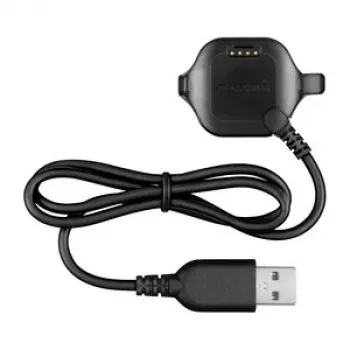 Garmin Forerunner 20/25 latauspidike datakaapeli - 1m USB-A omaan pidikkeeseen, musta