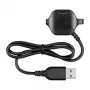 Garmin Forerunner 20/25 latauspidike datakaapeli - 1m USB-A omaan pidikkeeseen, musta