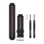 Garmin Forerunner 235 -kellon ranneke, musta/marsalanpunainen (010-11251-90)
