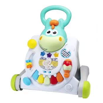 B-KIDS Pusher 3-in-1 -ratsuhevonen Infantino Grow-with-Me -aktiviteettiratsu