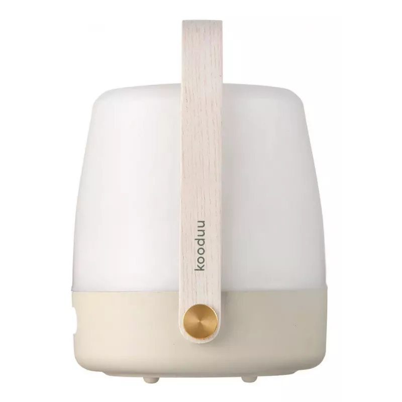 KOODUU akkuvalaisin Lite-up beige