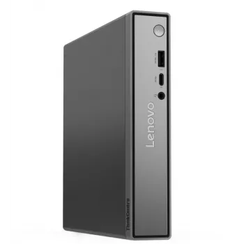 Lenovo ThinkCentre Neo 50q G7 Tiny pöytätietokone - Intel Core 5 320, 16GB RAM, 1TB SSD, Windows 11 Pro, Wi-Fi 6, musta