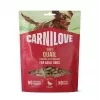 CARNILOVE koiran SOFT-herkku viiriäinen oreganolla 200 g - viljattomat pehmeät herkut aikuisille koirille