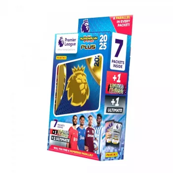 Panini Adrenalyn XL Plus Premier League 2025 keräilijän peltipurkki