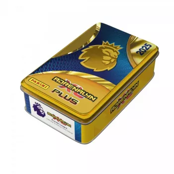 Panini Adrenalyn XL Plus Premier League 2025 keräilijän peltipurkki