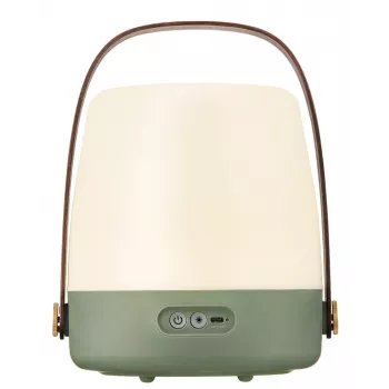 KOODUU Akkulampe Lite-up tummanvihreä