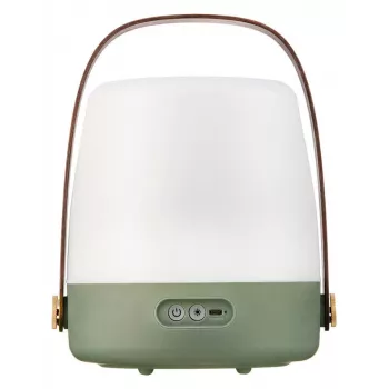KOODUU Akkulampe Lite-up tummanvihreä